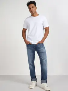 Lee Men Slim Fit Heavy Fade Stretchable Jeans