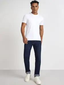 Lee Men Regular Fit Mid Rise Cotton Stretchable Jeans