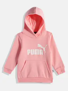 Puma Girls Essentials Logo Full-Zip Sweatshirt