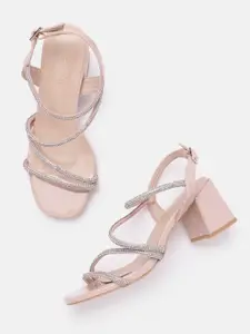 Lino Perros Embellished Block Heels