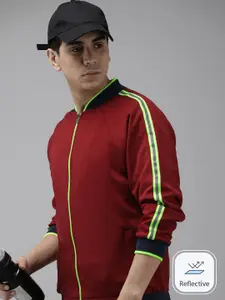 VOXATI Men Solid Sporty Jacket