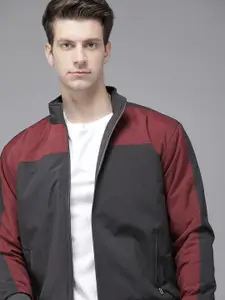 VOXATI Men Colourblocked Sporty Jacket