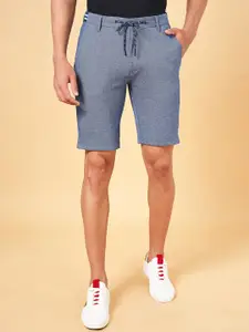 BYFORD by Pantaloons Men Self Design Slim Fit Regular Shorts
