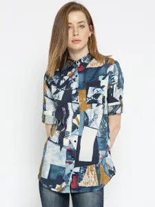 Noi Women Multicoloured Printed Casual Shirt