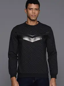Allen Solly Geometric Printed Pullover Sweatshirt