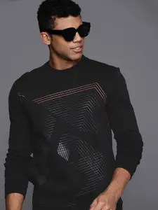 Allen Solly Men Printed Sweatshirt