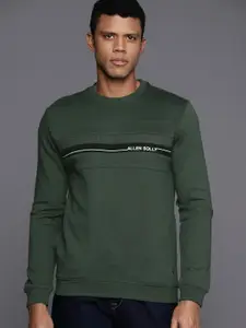 Allen Solly Men Solid Sweatshirt