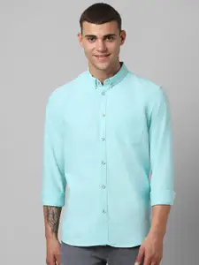 People Slim Fit Opaque Pure Cotton Casual Shirt