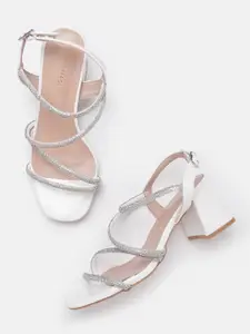 Lino Perros Embellished Party Block Heels