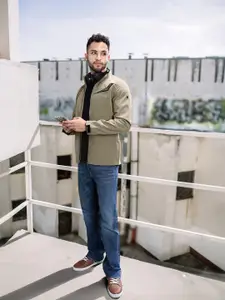 Allen Solly Mock Collar Tailored Jacket