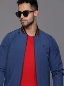 Allen Solly Stand Collar Bomber Jacket