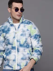 Allen Solly Tie and Dye Print Padded Jacket