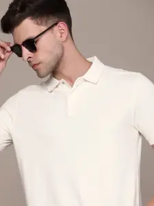 French Connection Men Polo Collar Pure Cotton T-shirt