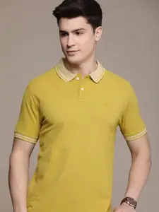 French Connection Polo Collar Pure Cotton T-shirt