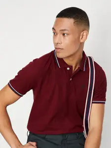 max Men Cotton Polo Collar T-shirt
