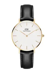 Daniel Wellington Women Petite Sheffield Round Analogue Watch- DW00100549