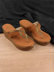 Mochi Buckled Wedge Heels