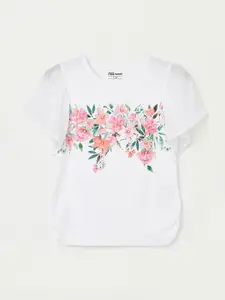 Fame Forever by Lifestyle Girls Floral Printed Round Neck T-Shirt