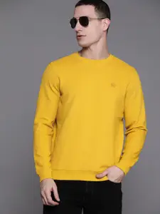 Louis Philippe Textured Sweatshirt
