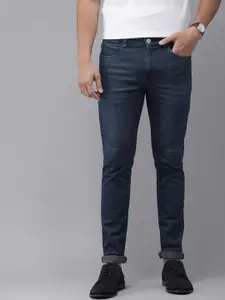 Park Avenue Men Ath Mod Fit Mid Rise Light Fade Stretchable Jeans
