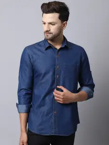 Metronaut Original Slim Fit Spread Collar Pure Cotton Casual Shirt
