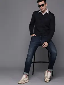 Allen Solly V-Neck Acrylic Pullover