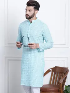 SOJANYA Ethnic Motifs Embroidered Pure Cotton Kurta