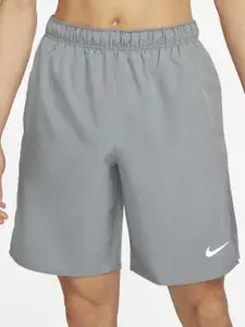 Nike Men Dri-FIT Challenger Unlined Versatile Logo Printed Sports Shorts