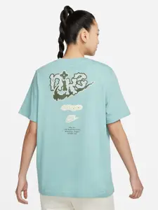 Nike AS W NSW TEE OC 2 SS BF Printed Loose-Fit T-Shirt