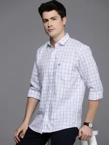 Allen Solly Pure Cotton Classic Fit Checked Casual Shirt