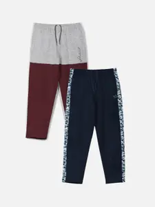 HELLCAT Boys Pack Of 2 Cotton Track Pants