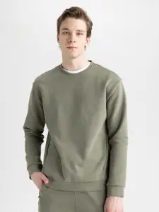 DeFacto Round Neck Full Sleeve Pullover Sweaters