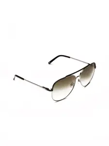 Tommy Hilfiger Men Aviator Sunglasses With UV Protected Lens 9719 C3 Blk Gun 60 S