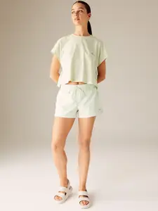 DeFacto Crop T-Shirt And Shorts