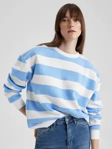 DeFacto Women Striped Pullover Sweater