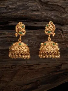 Kushal's Fashion Jewellery Dome Shaped Jhumkas Earrings