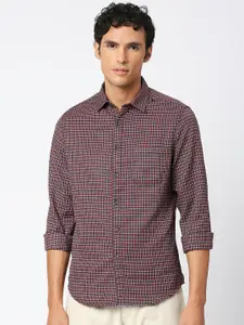 Metronaut Slim Fit Checked Cotton Casual Shirt
