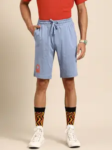 United Colors of Benetton Men Pure Cotton Slim Fit Jersey Shorts
