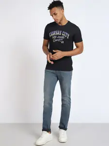 Lee Men Slim Fit Light Fade Clean Look Stretchable Jeans