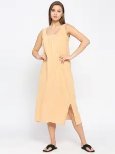 RedRose Round Neck Cotton Nighty Slip