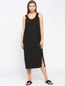 RedRose Round Neck Cotton Nighty Slip