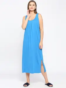RedRose Round Neck Cotton Nighty Long Slip