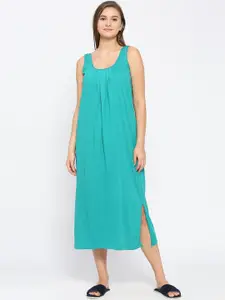 RedRose Round Neck Cotton Nighty Long Slip