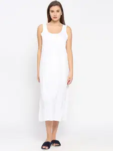 RedRose Round Neck Cotton Nighty Slip