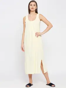 RedRose Round Neck Cotton Nighty Slip