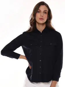 Gazillion Smart Corduroy Weave Pure Cotton Casual Shirt