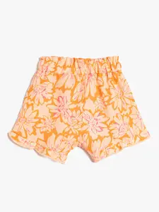 Koton Infant Girls Floral Printed Shorts