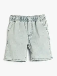 Koton Boys Blue Denim Shorts