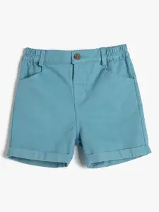 Koton Boys Mid Rise Pure Cotton Shorts