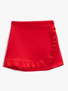 Koton Girls Ruffled Mini A-Line Skirt